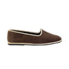 Venetian Slippers- Brown and Cream
