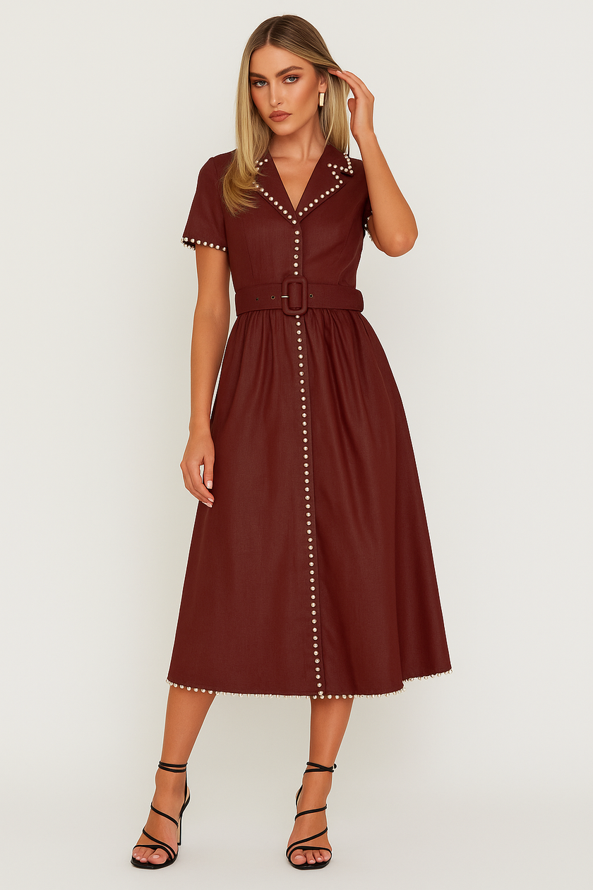 The Vivienne Pearl Midi