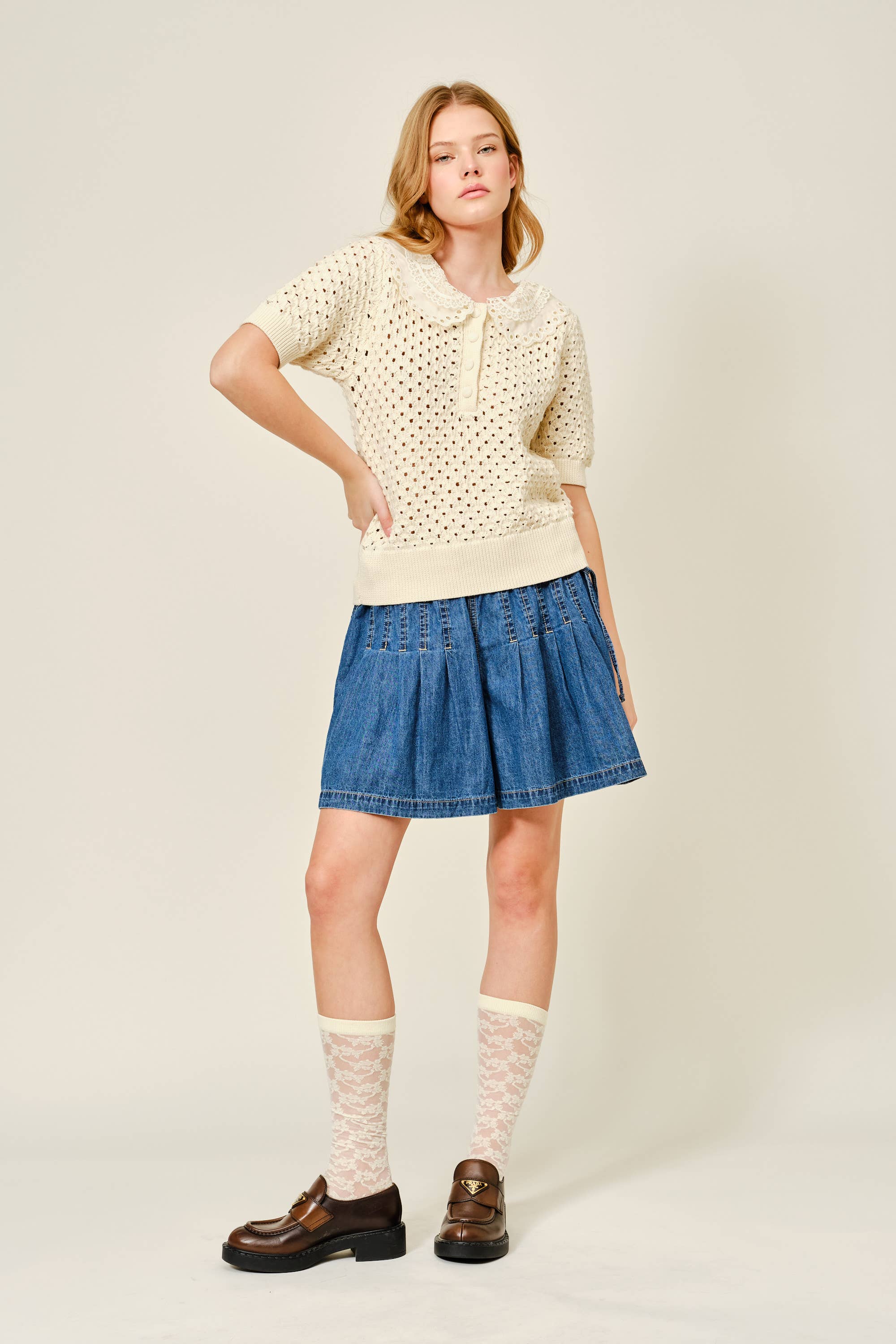 Estate Garden Lace Knit