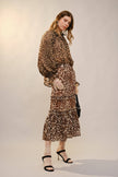 Sheer Leopard Blouse