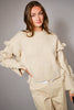 Fringe Detail Pullover Sweater