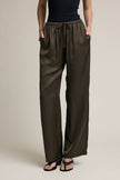 The Olive Grove Satin Pant