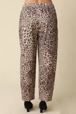Camille Leopard Barrel Pants