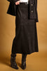 The Noir Suede Skirt