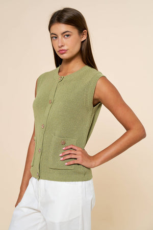 Pistachio Vest