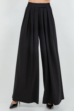 Multi-Pleat Soft Trousers