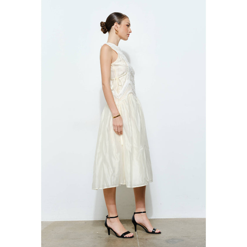 Avorio Midi Dress