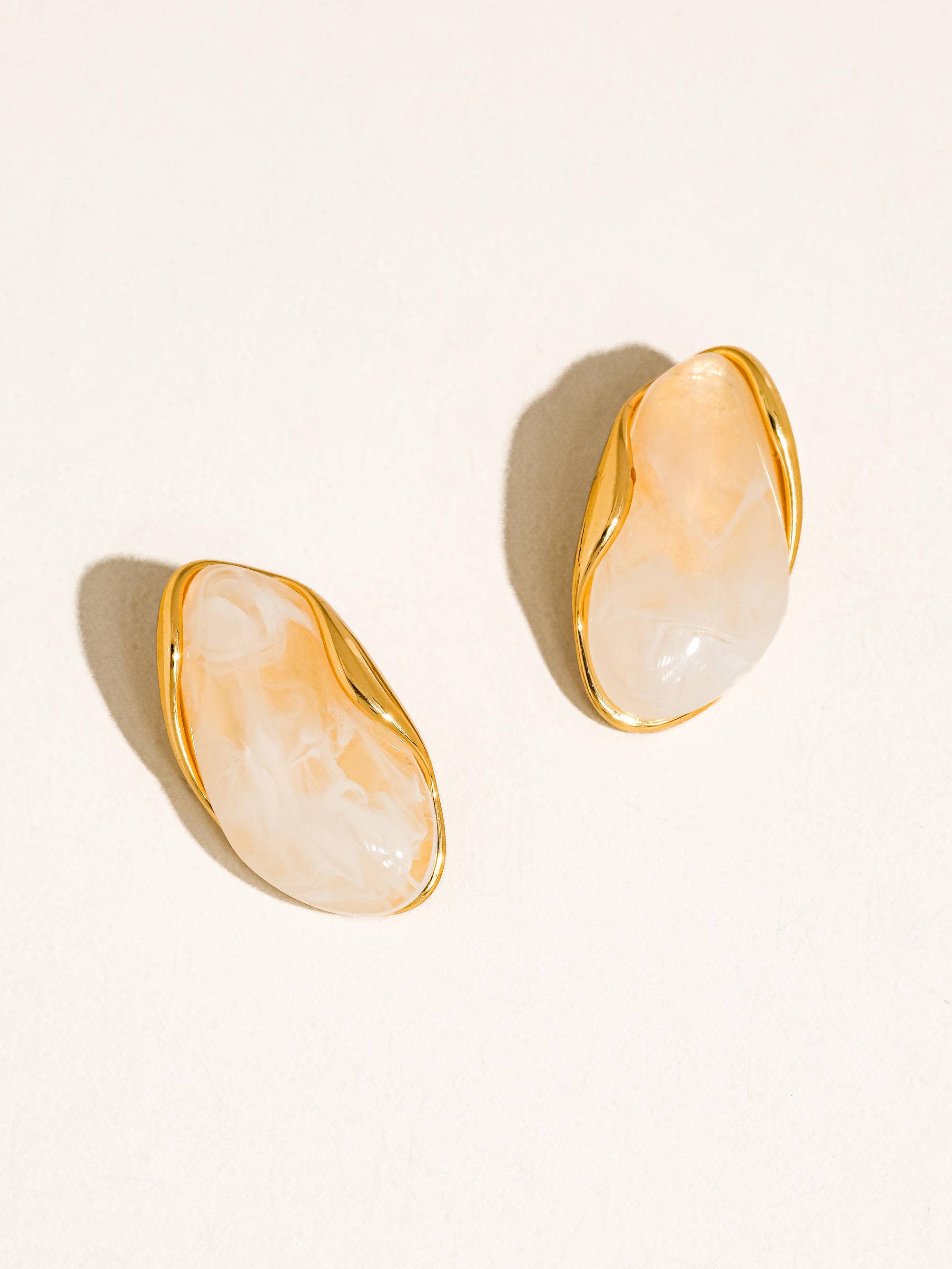 Maélie Gold Plated Earrings