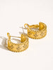 Sol Gold Plated Hoops