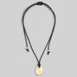 Disc Cord Necklace
