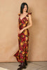 Florence Flutter Shoulder Maxi Dress