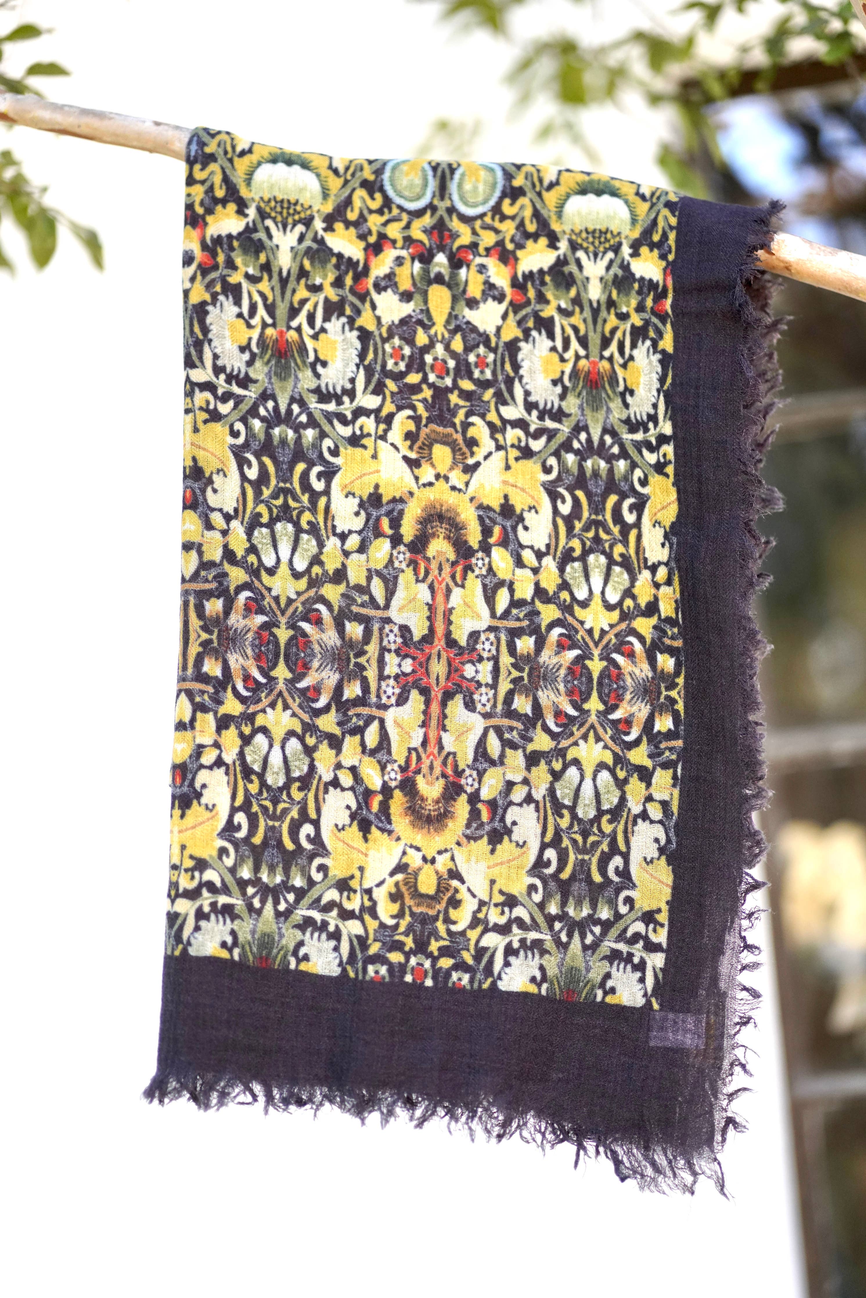 Antonia Wool Silk Scarf