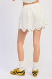 The Marina Scallop Shorts