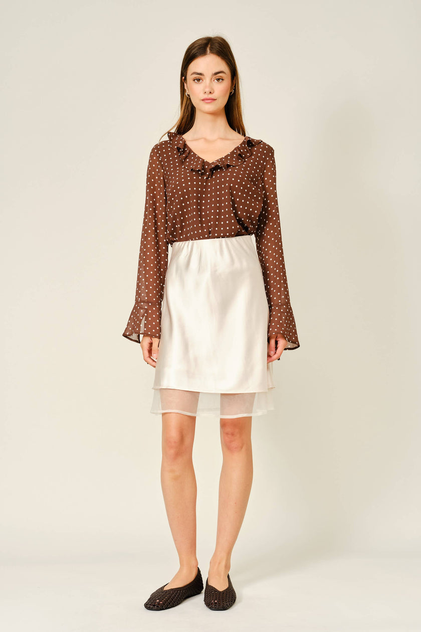 the Grace Organza Skirt