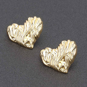 Gold Plated Metal Earring