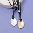 Disc Cord Necklace