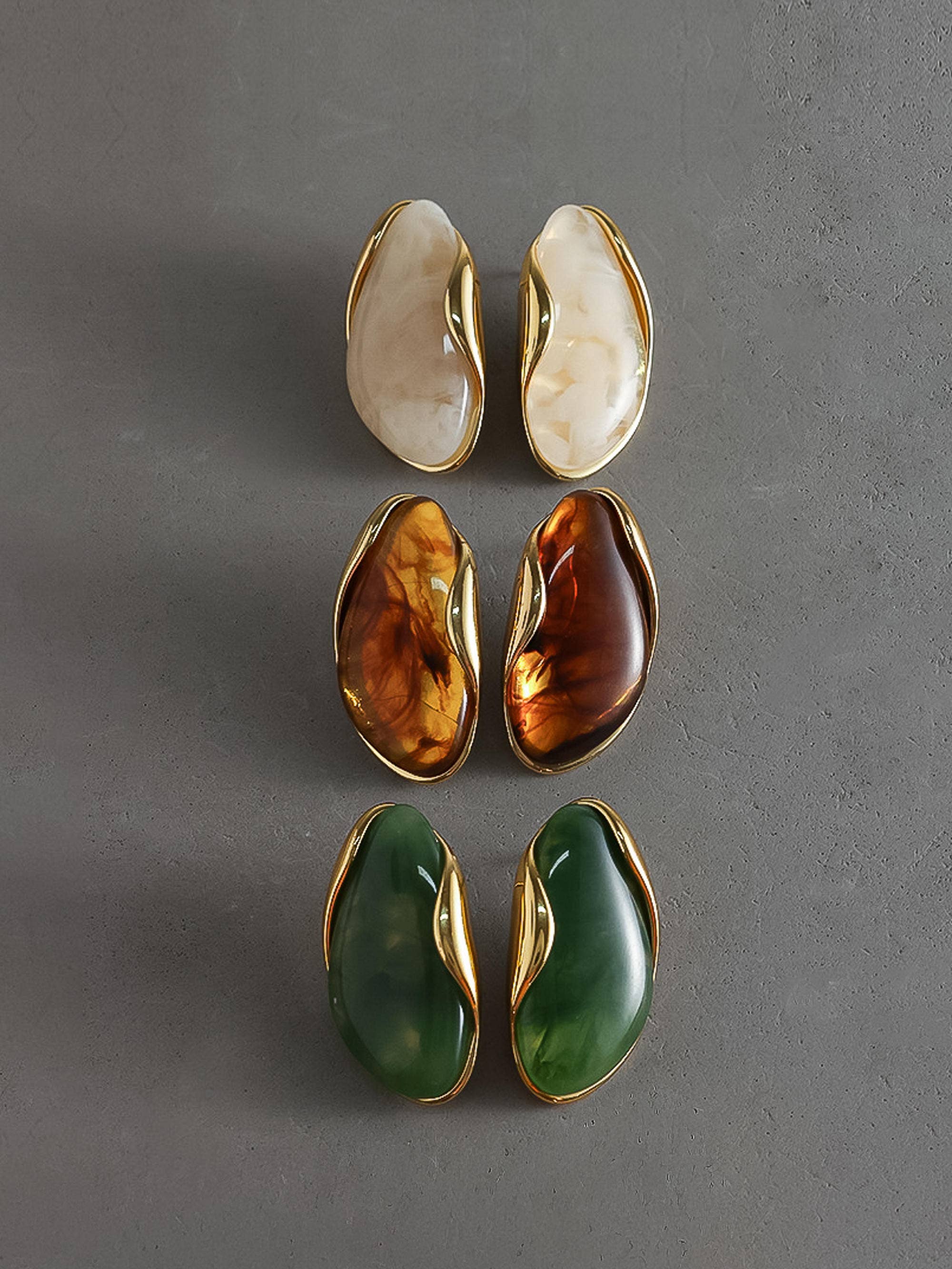 Maélie Gold Plated Earrings