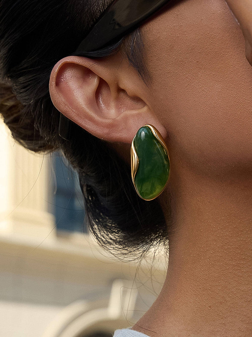 Maélie Gold Plated Earrings