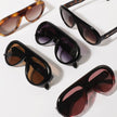 Women's Bold Aviator Style Sunglasses