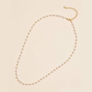 Classic Pearl Link Necklace