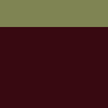 Venetian Slippers- Bordeaux and Chartreuse