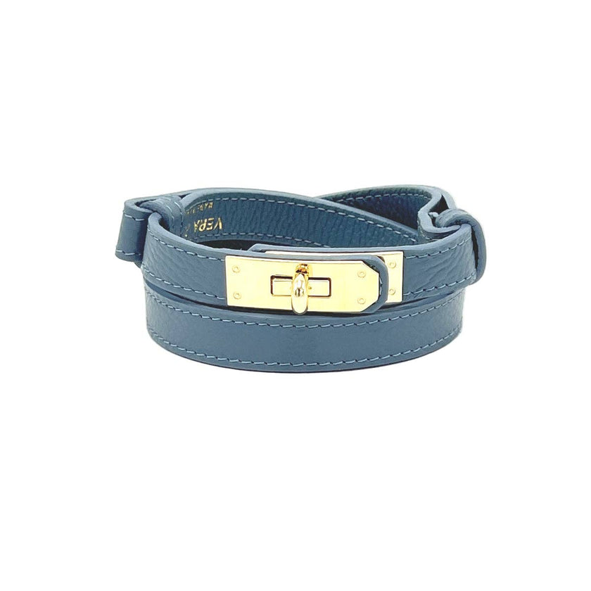 Women’s Adjustable Genuine Leather Dress Belt, Made in Italy, art. CIN01
