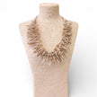 White Coral Branch Necklace | Handmade Statement Jewelry