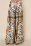 Vintage Scarf Print Pants
