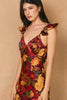 Florence Flutter Shoulder Maxi Dress