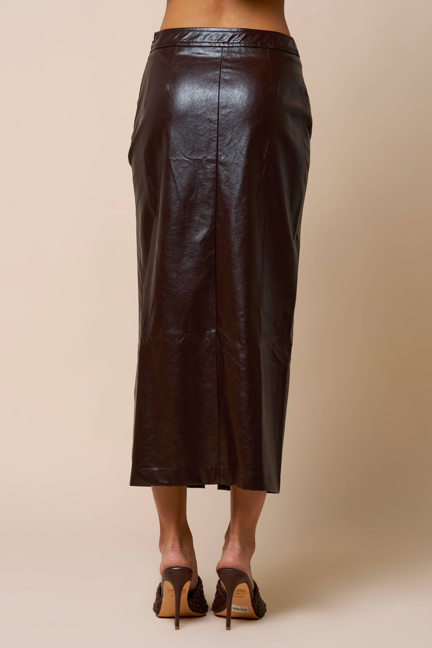 Montecarlo Leather Midi