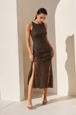 Alina Textured Maxi Dress
