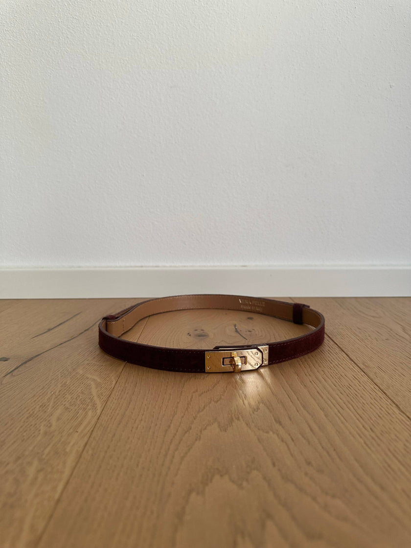 Genuine Suede Leather Belts