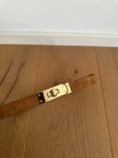 Genuine Suede Leather Belts