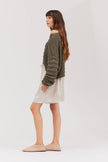 Satin Shorts |  Espresso
