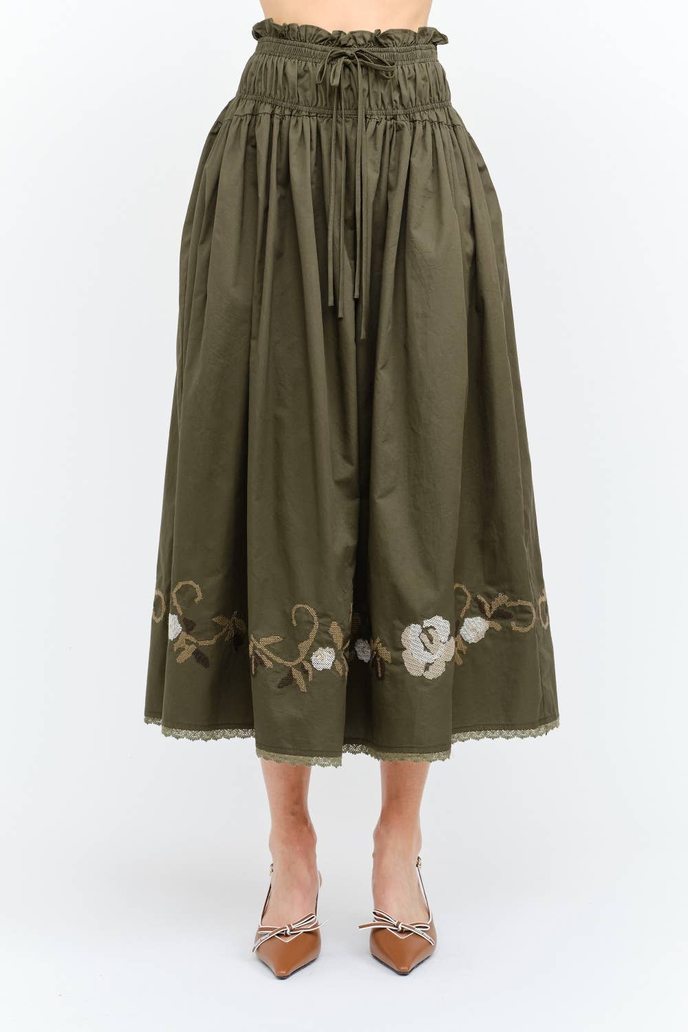 Sivan Olive Skirt