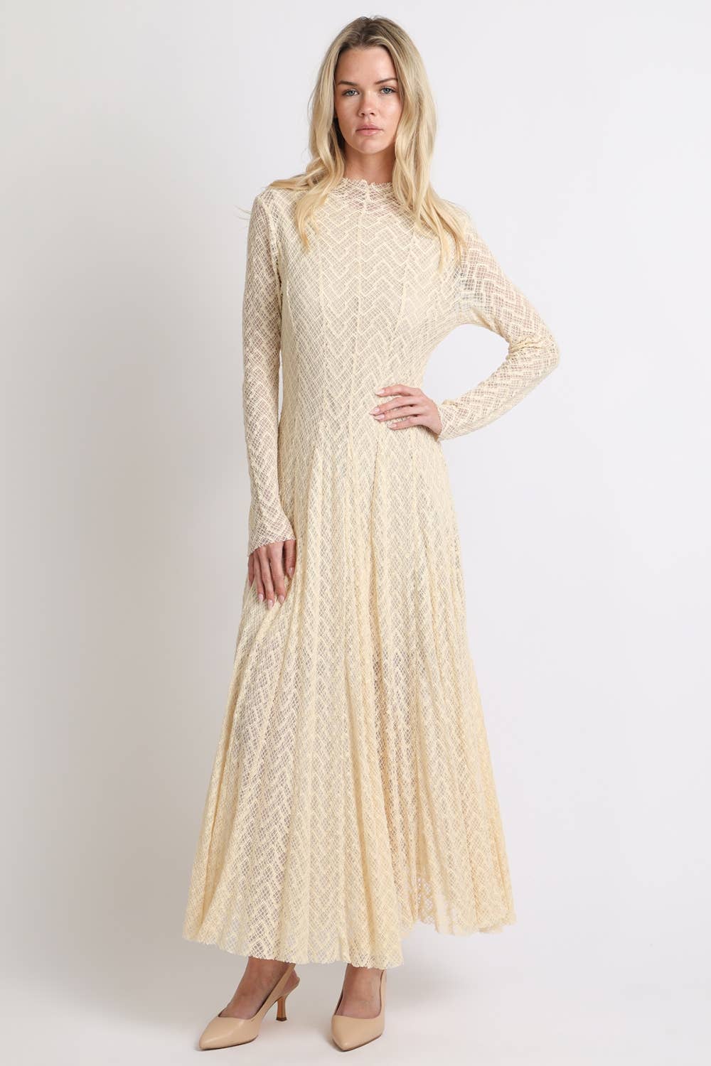 The Adelaide Crochet Dress