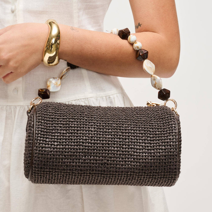 The Rachel Straw Clutch