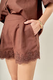 Midnight Lace Shorts