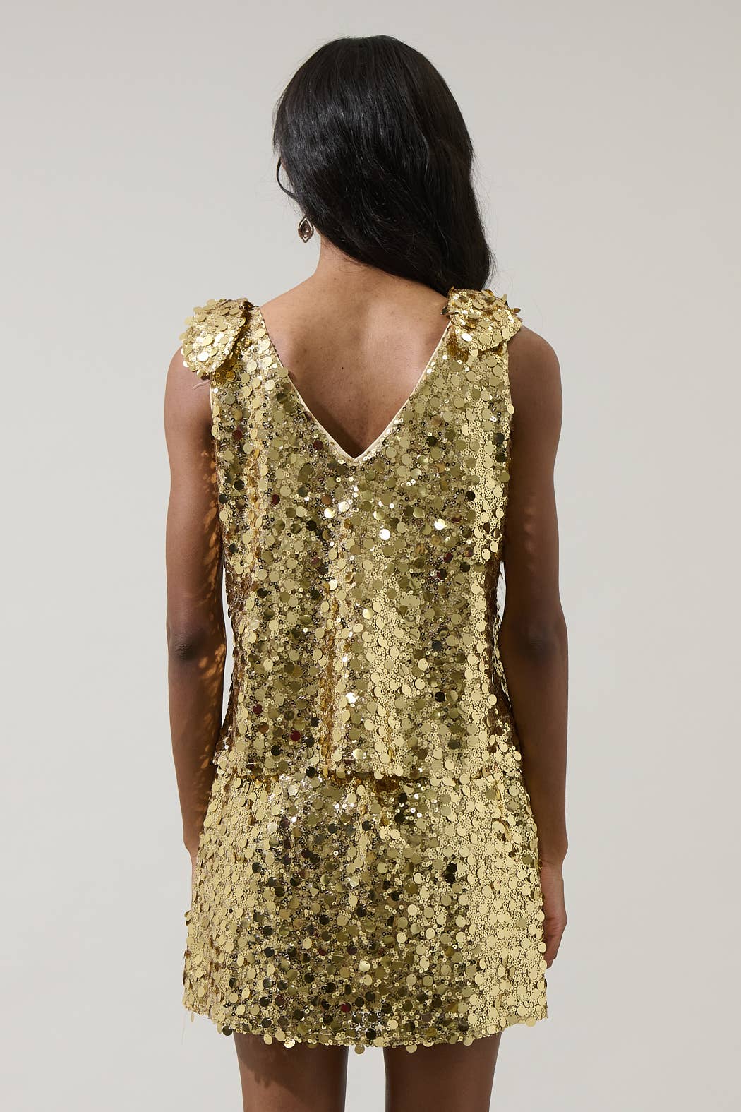 Cressida Sequin Sleeveless Top