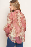 Florentine Tie Neck Blouse