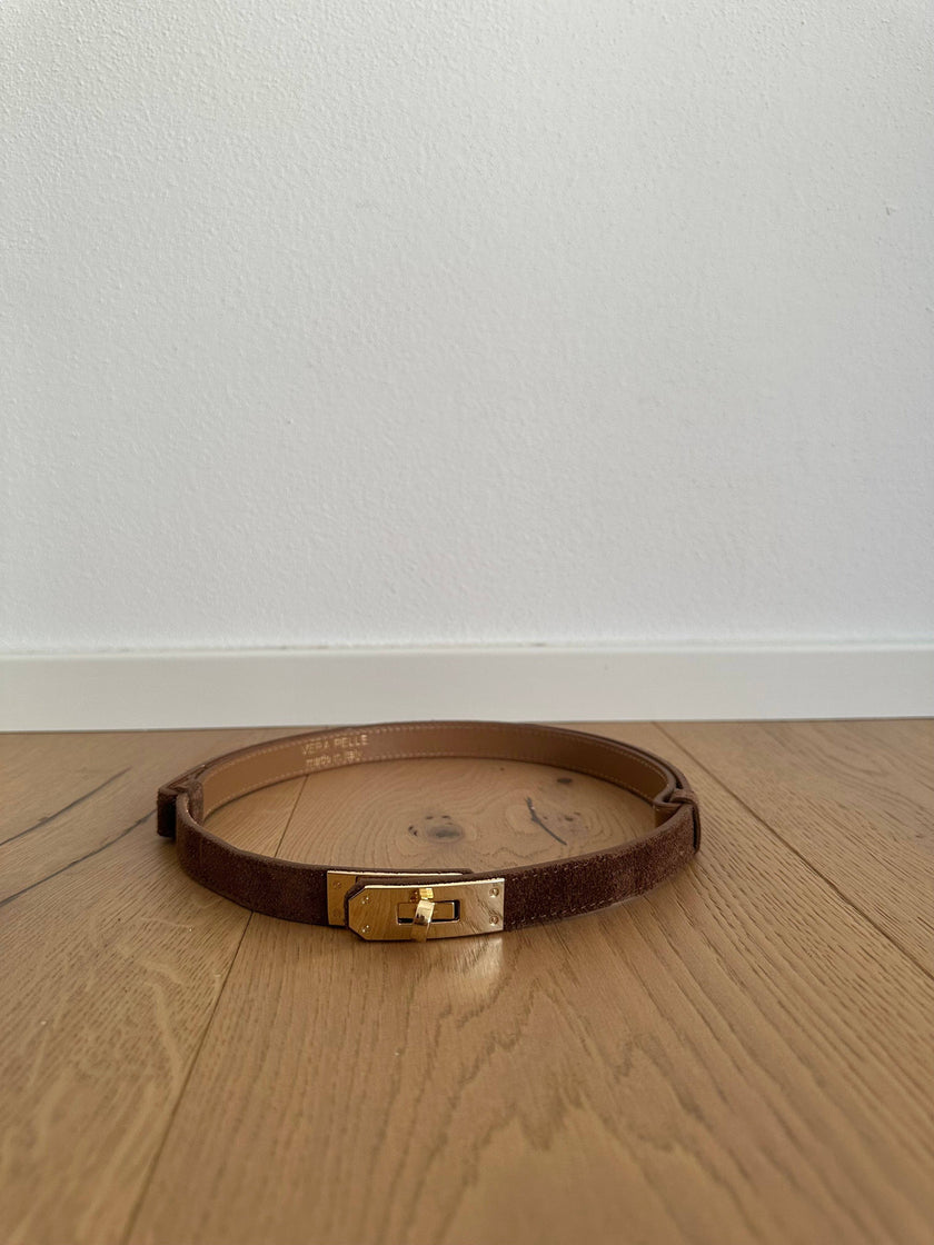 Genuine Suede Leather Belts