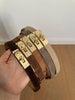 Genuine Suede Leather Belts
