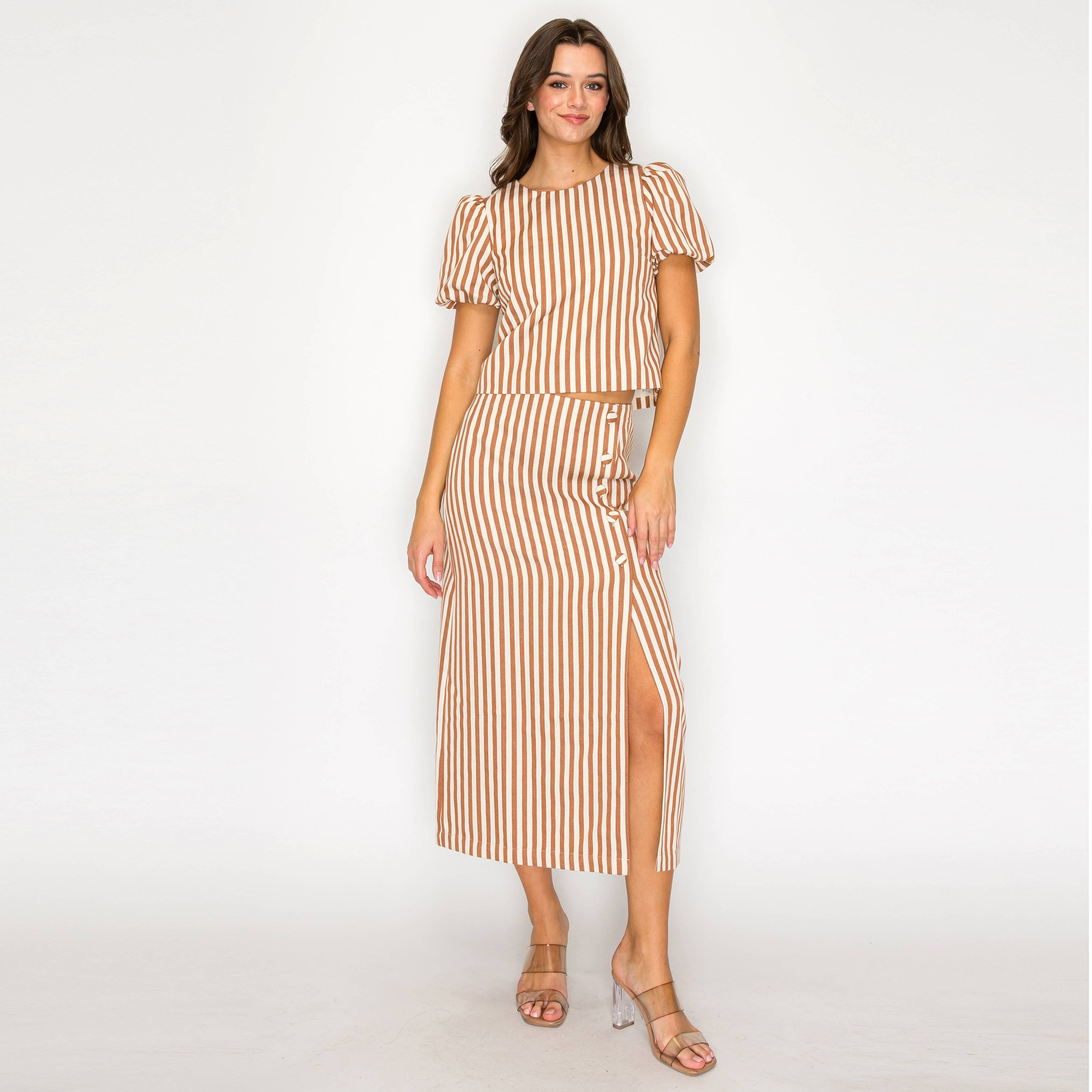 All'arancia Puff Sleeve