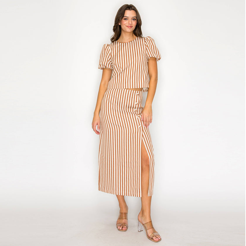 All'arancia Puff Sleeve