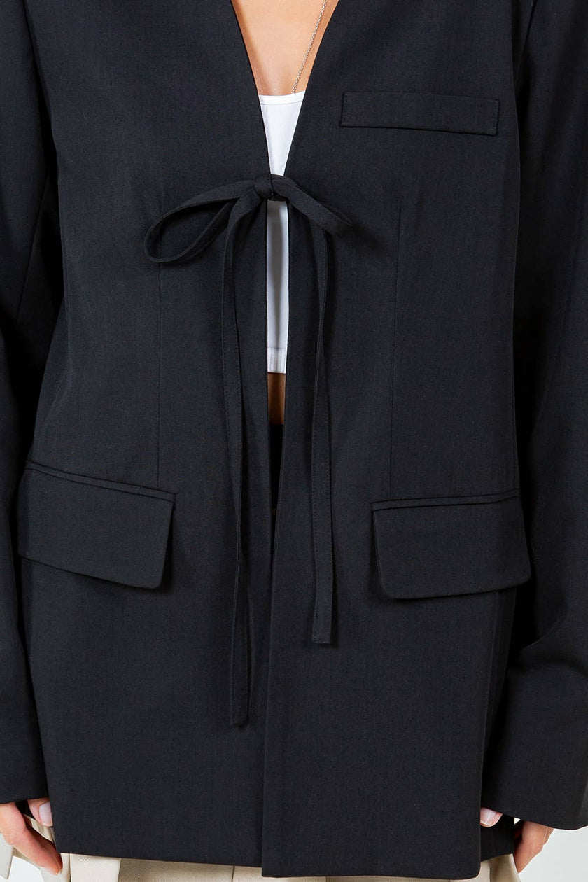 Center Tie Blazer