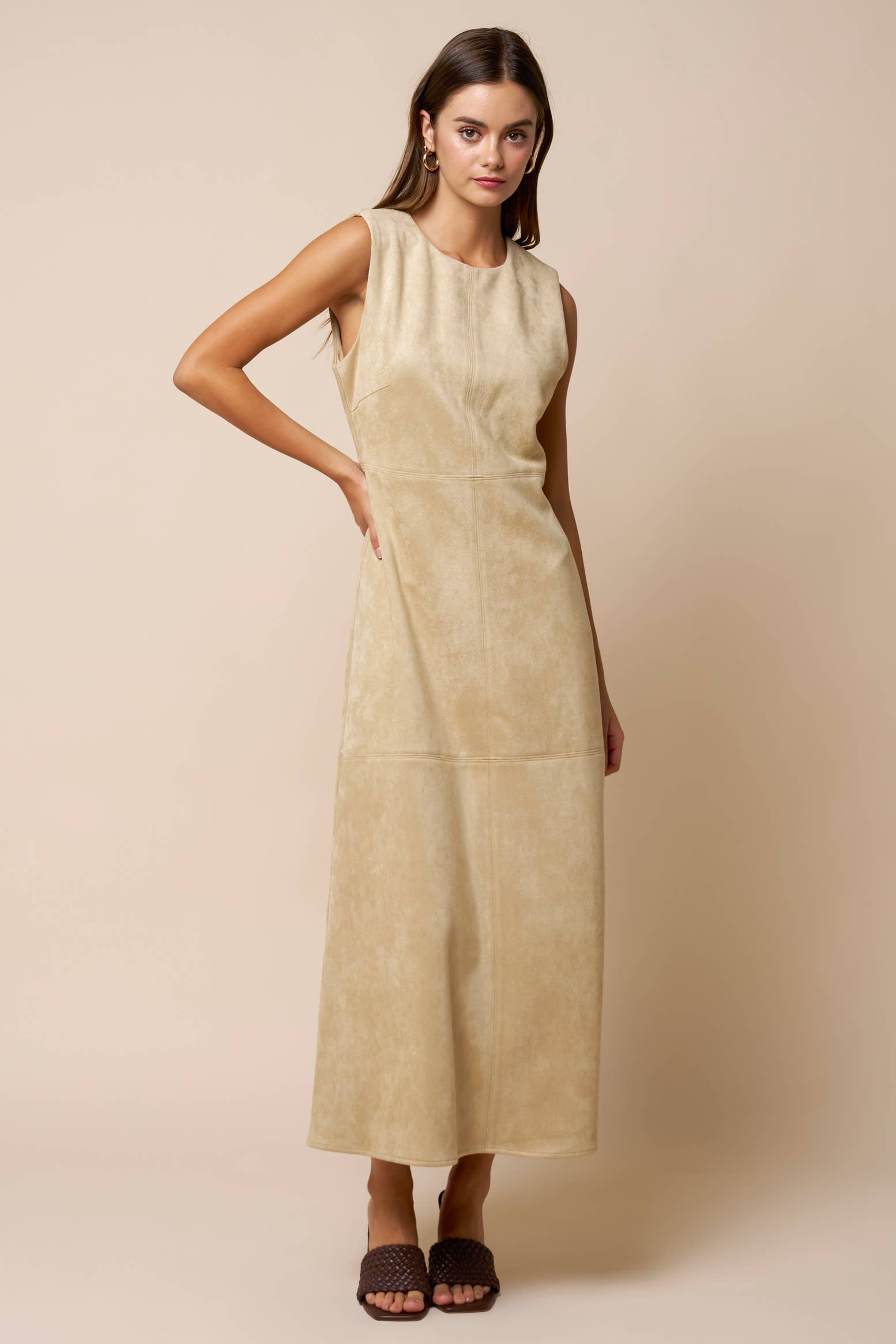 Montebello Suede Maxi