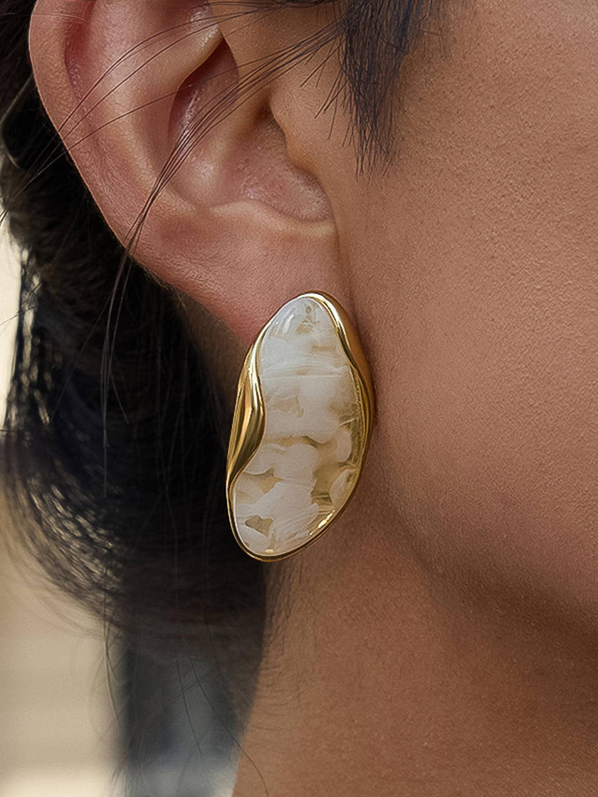 Maélie Gold Plated Earrings