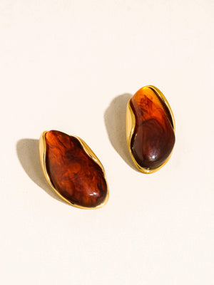 Maélie Gold Plated Earrings