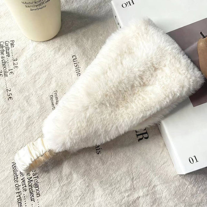 Frosted Pines Faux Fur Headband