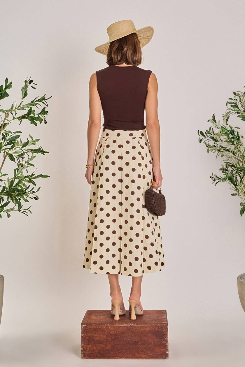 The Colette Polka Dot Skirt